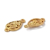 Eco-Friendly Brass Links Connectors LS-KK-C226-02G-RS-2