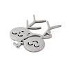Non-Tarnish 201 Stainless Steel Pendants STAS-A090-01B-P-2