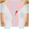 2 Rolls 2 Colors 5M Non-woven Fabrics Invisible Self Adhesive Bob Tape for Breast AJEW-GF0008-87-7