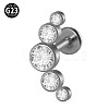 G23 Titanium Threadless Labrets WG33C7B-113-1