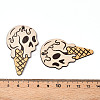 Single Face Printed Wood Pendants WOOD-B009-01L-3