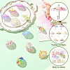 12Pcs 12 Style Acrylic Pendants KK-CJ0003-34-3