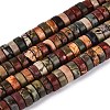 Natural Picasso Jasper/Polychrome Jasper Beads Strands G-N367-03A-08-2