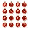 Golden Plated Alloy Enamel Charms ENAM-S118-03P-2