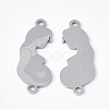 Non-Tarnish 201 Stainless Steel Links connectors STAS-T044-176P-2