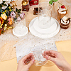 3Pcs 3 Styles Transparent Glass Candle Holders DJEW-FH0001-32-3
