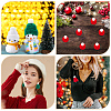 51Pcs 3 Colors Polyester Doll Woolen Hat DOLL-CP0001-02-5