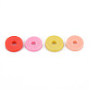 4 Colors Handmade Polymer Clay Beads CLAY-N011-032-35-3
