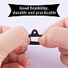 5 Strands Rubber Lanyard Straps DIY-GF0007-92-6