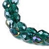 Transparent Electroplate Glass Beads Strands LS-EGLA-N013-T4mm-B24-3