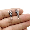 Tibetan Style Alloy Connector Charms PW-WG8B30A-01-1