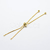 Rack Plating Brass Chain Bracelet Making LS-KK-A142-018G-1