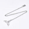 Non-Tarnish 201 Stainless Steel Pendant Necklaces LS-NJEW-T009-JN075-1-45-2