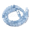 Dyed Natural White Jade Beads Strands G-S364-083A-03-3