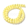 Natural Selenite Beads Strands G-B103-A01-09-2
