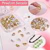 100Pcs 2 Colors Brass Crystal Rhinestone Spacer Bars ALRI-SC0001-60A-5