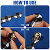 50Pcs Skull Alloy Rivets FIND-CA0011-72B-G-4