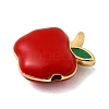 Brass Enamel Beads KK-I360-003G-02B-2