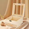 Wooden Storage Boxes WOCR-CL0001-01A-7