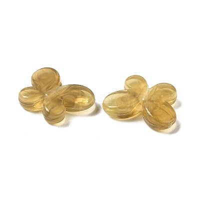 Transparent Acrylic Beads OACR-A021-13F-1