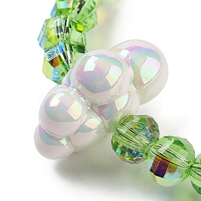 Alloy & Glass & Acrylic Beads Mobile Straps AJEW-H153-02P-07-1