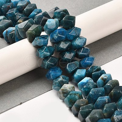 Natural Apatite Beads Strands G-N327-05-06-1