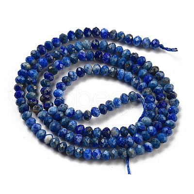 Natural Lapis Lazuli Dyed Beads Strands G-G140-B04-04-1
