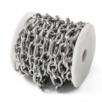 304 Stainless Steel Figaro Chains CHS-H114-01P-1