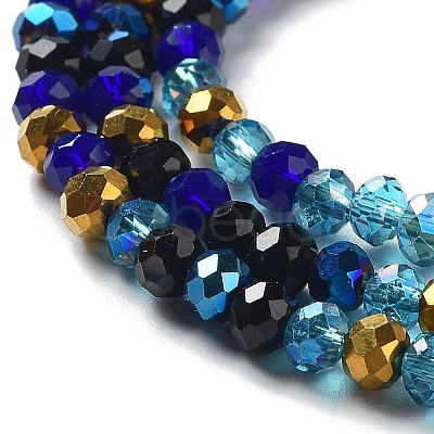 Glass Beads Strands EGLA-A034-M4mm-36-1