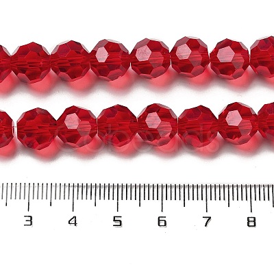 Transparent Glass Beads EGLA-A035-T10mm-D07-1