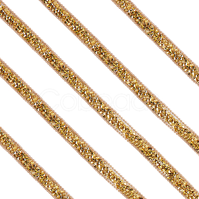 5 Yards Self Adhesive Resin Rhinestone Tape DIY-SP0002-49A-1
