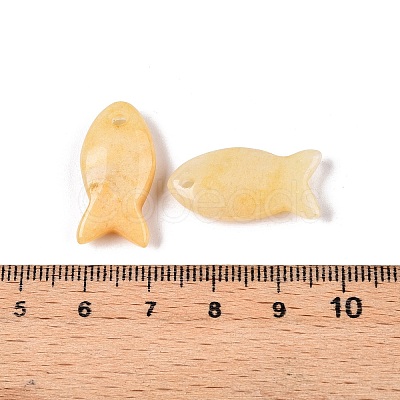 Natural Topaz Jade Pendants X-G-N342-106O-1