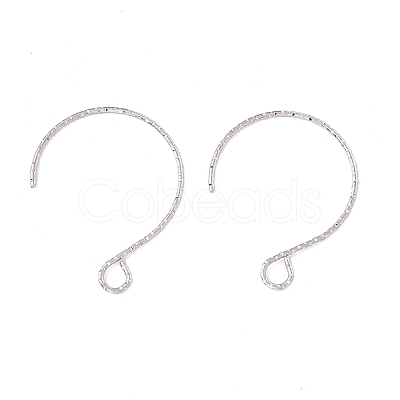 Tarnish Resistant 316 Surgical Stainless Steel Earring Hooks X-STAS-D183-03P-01-1