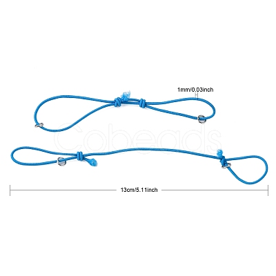 Adjustable Elastic Cord Bracelet Making AJEW-JB00008-05-1