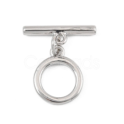 SHEGRACE Brass Toggle Clasps XGR0123P-157P-1