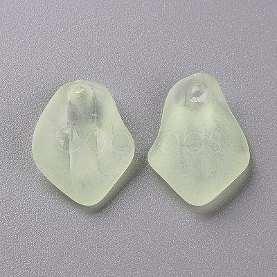 Transparent Frosted Acrylic Pendants MACR-S371-03A-728-1
