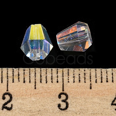 Electroplate Glass Beads EGLA-Z004-03C-1