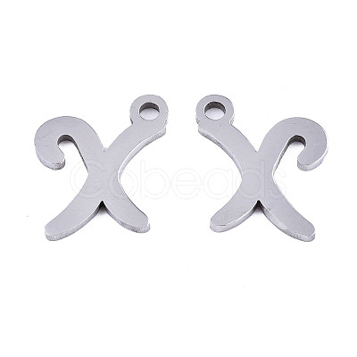 Non-Tarnish 201 Stainless Steel Charms X-STAS-T044-217P-X-1