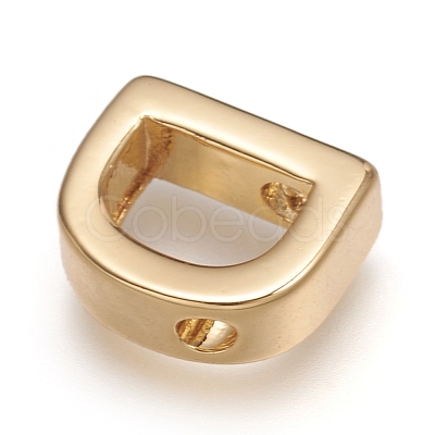 Brass Charms X-ZIRC-I037-01D-G-1