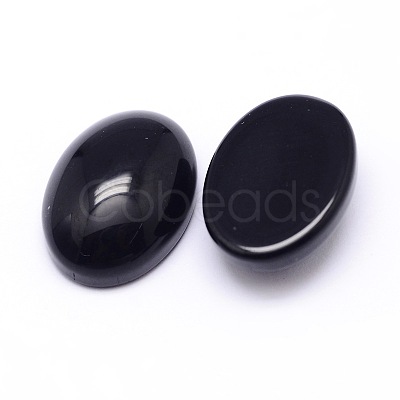 K9 Glass Cabochons Oval Flat Back Cabochons X-GGLA-L002B-02-1