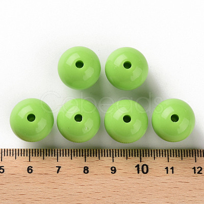 Opaque Acrylic Beads MACR-S370-C16mm-A06-1
