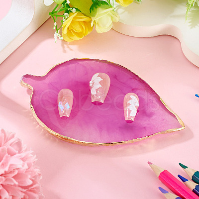 1Pc Resin Imitation Agate Color Palette MRMJ-TA0001-47A-1