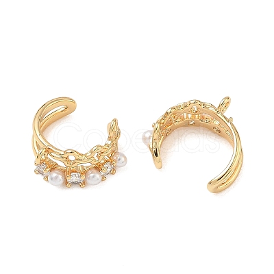 SHEGRACE Brass Cuff Earring Findings XGRQ3P031-652G-1