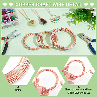 Copper Craft Wire CWIR-WH0007-10C-1