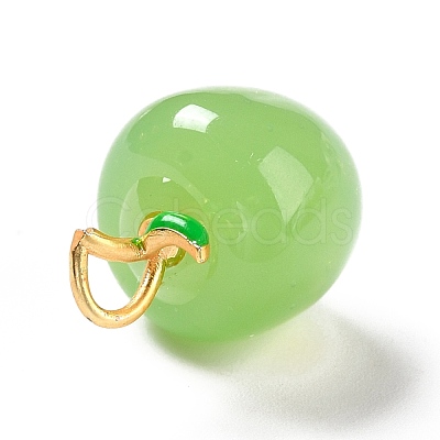 Handmade Lampwork Pendants LAMP-A150-06MG-08-1