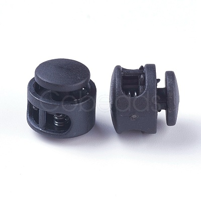 Plastic Spring Cord Locks FIND-WH0039-01I-1