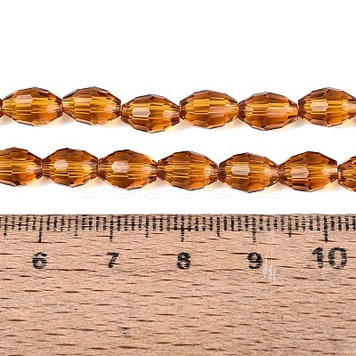 Transparent Glass Beads Strands GLAA-N071-01A-A09-1