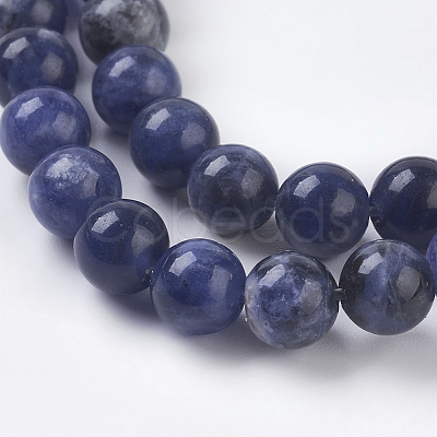 Natural Sodalite Beads Strands LS-G-E110-6mm-3-1