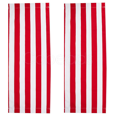 2Pcs Stripe Chair Cloth Canvas AJEW-GF0012-02A-1