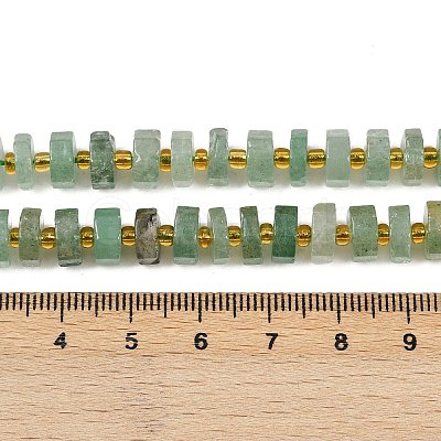 Natural Green Strawberry Quartz Beads Strands G-F796-A08-01-1